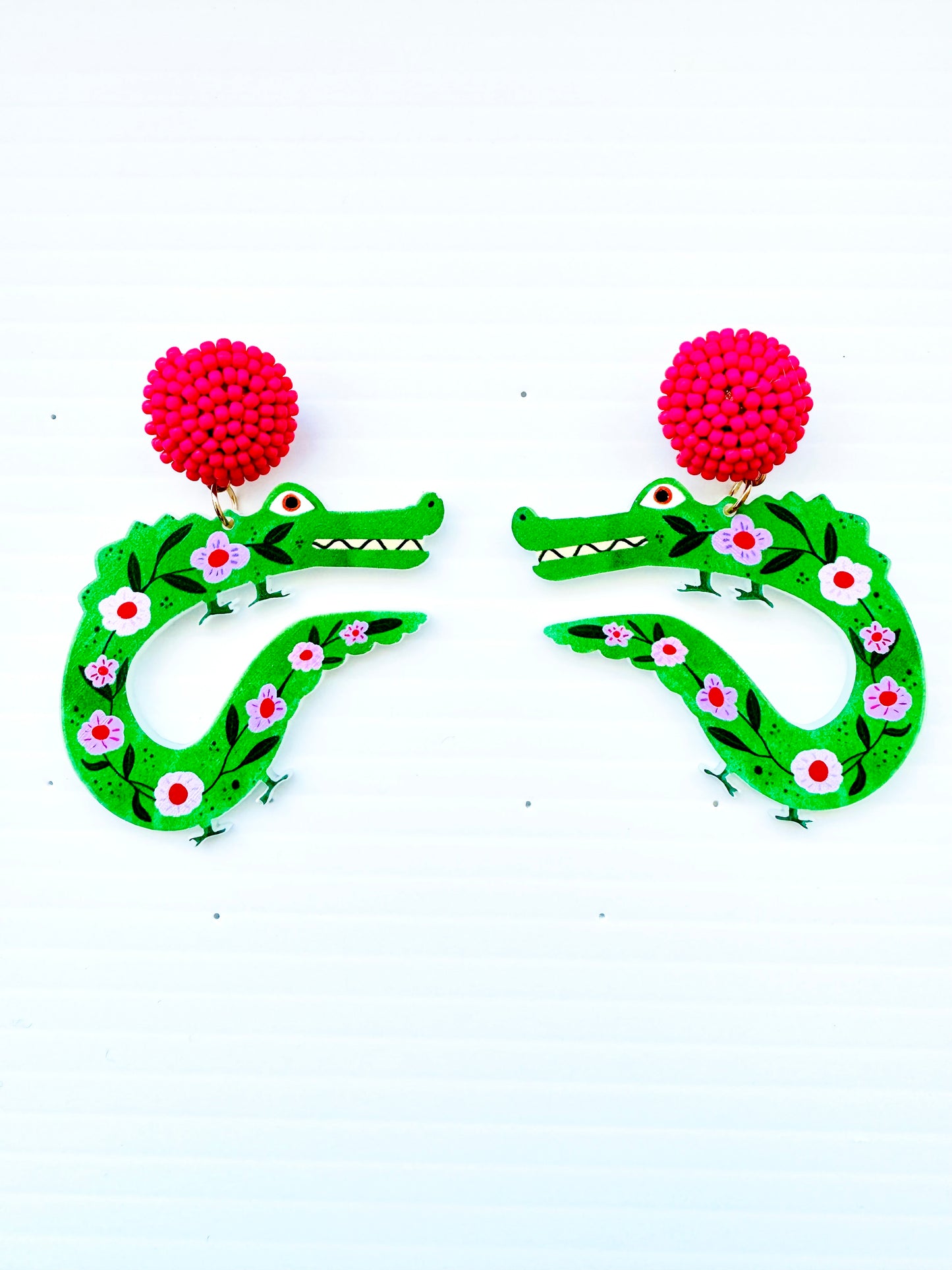 Cute Crocodile Earrings