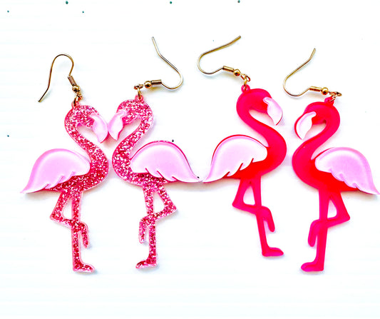 Flamingo Earrings