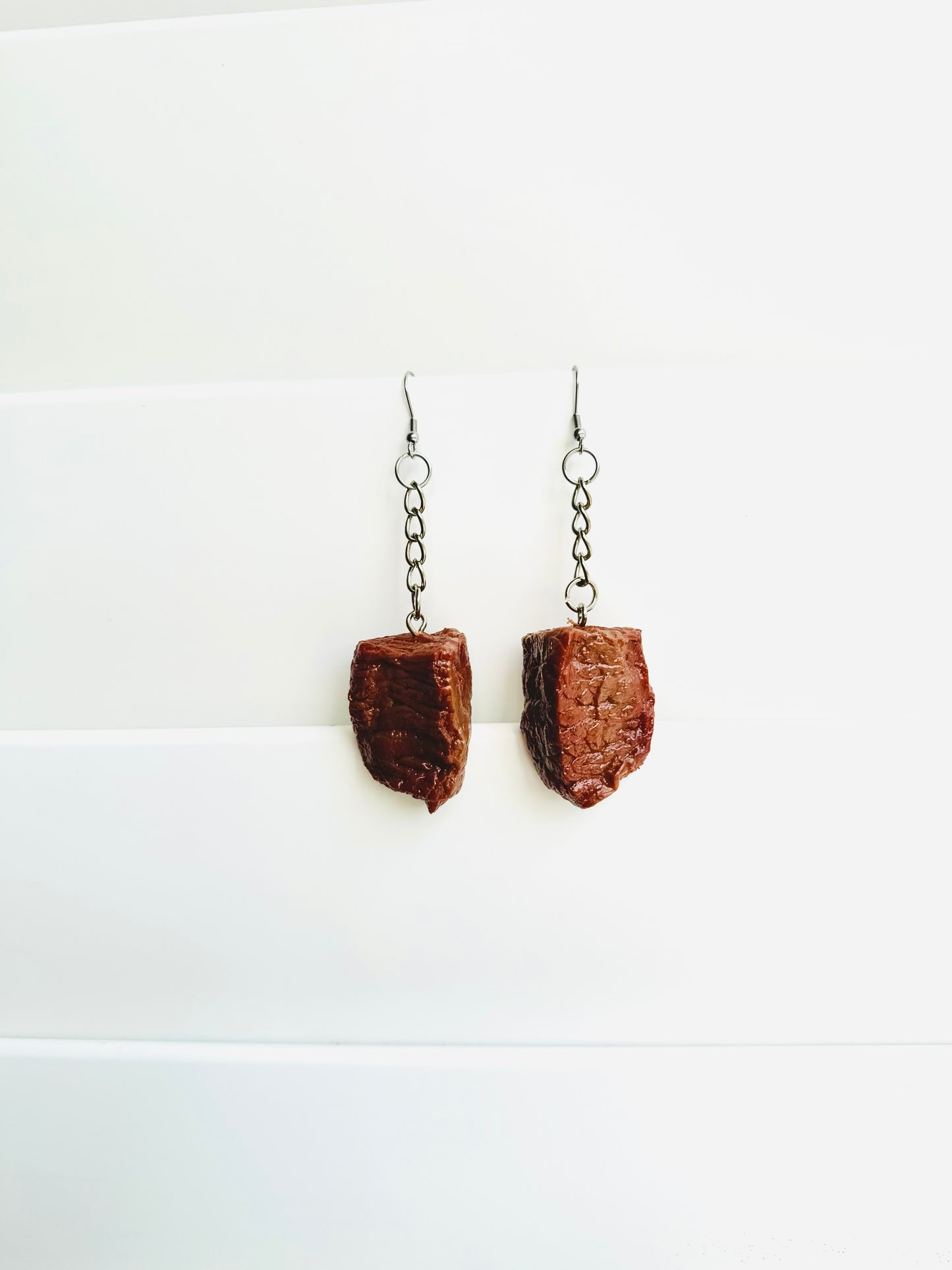 Korean BBQ Meat earrings