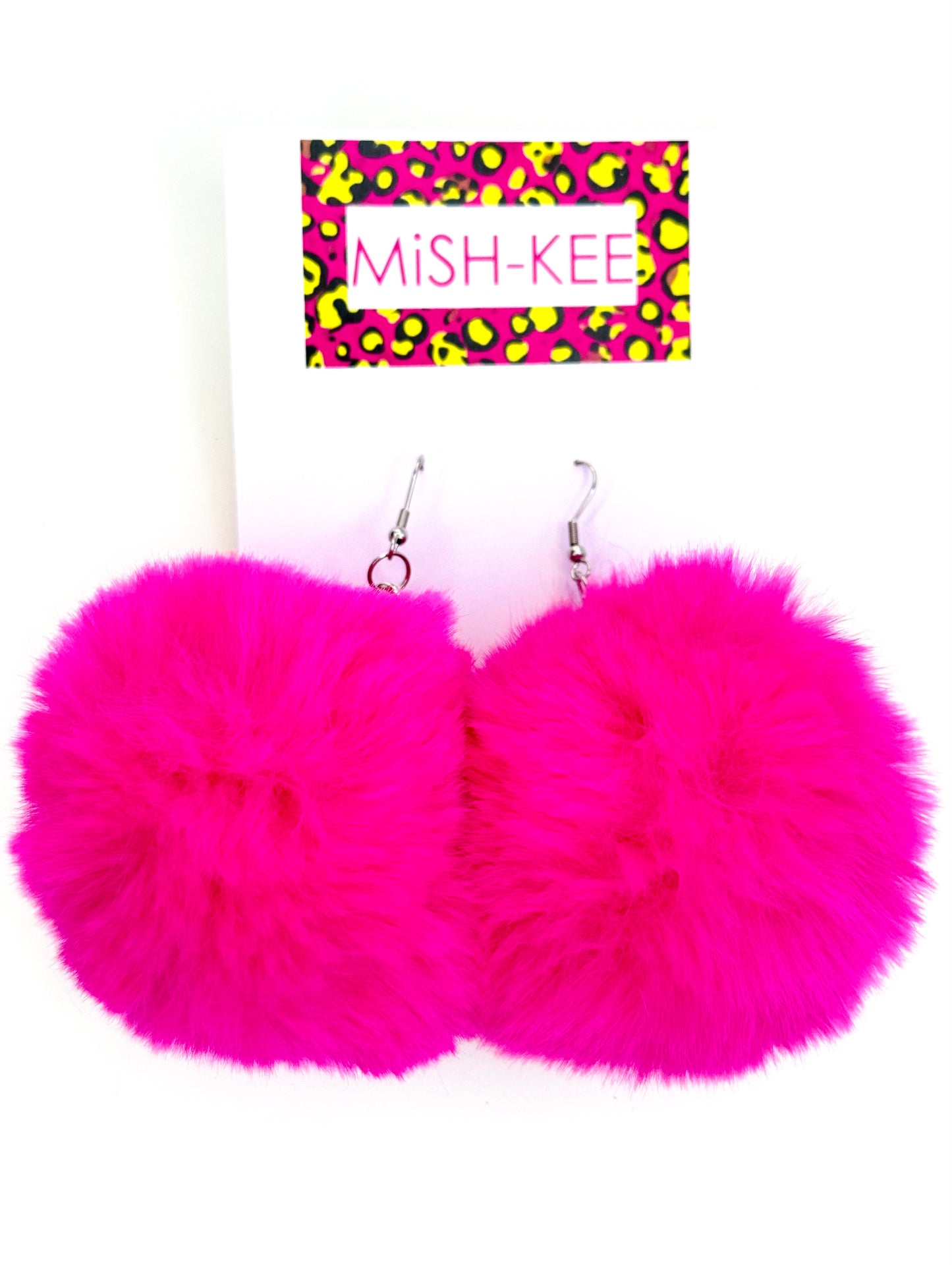 Pom Pom Earrings 3 pairs