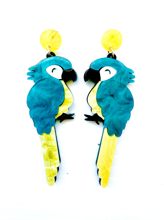 Cute Parrot Earrings