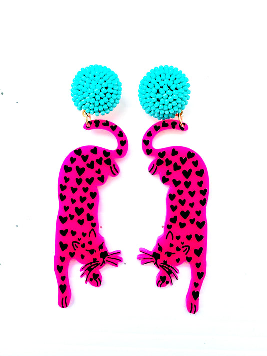 Cheetah Earrings