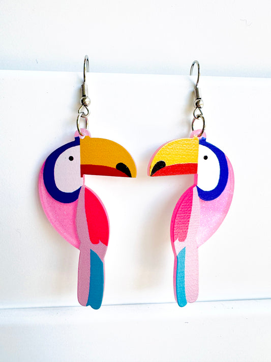 Toucan Earrings