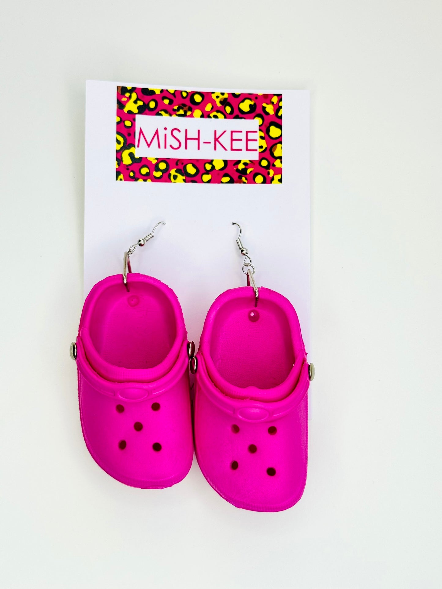 Kitsch and Funky Croc earrings