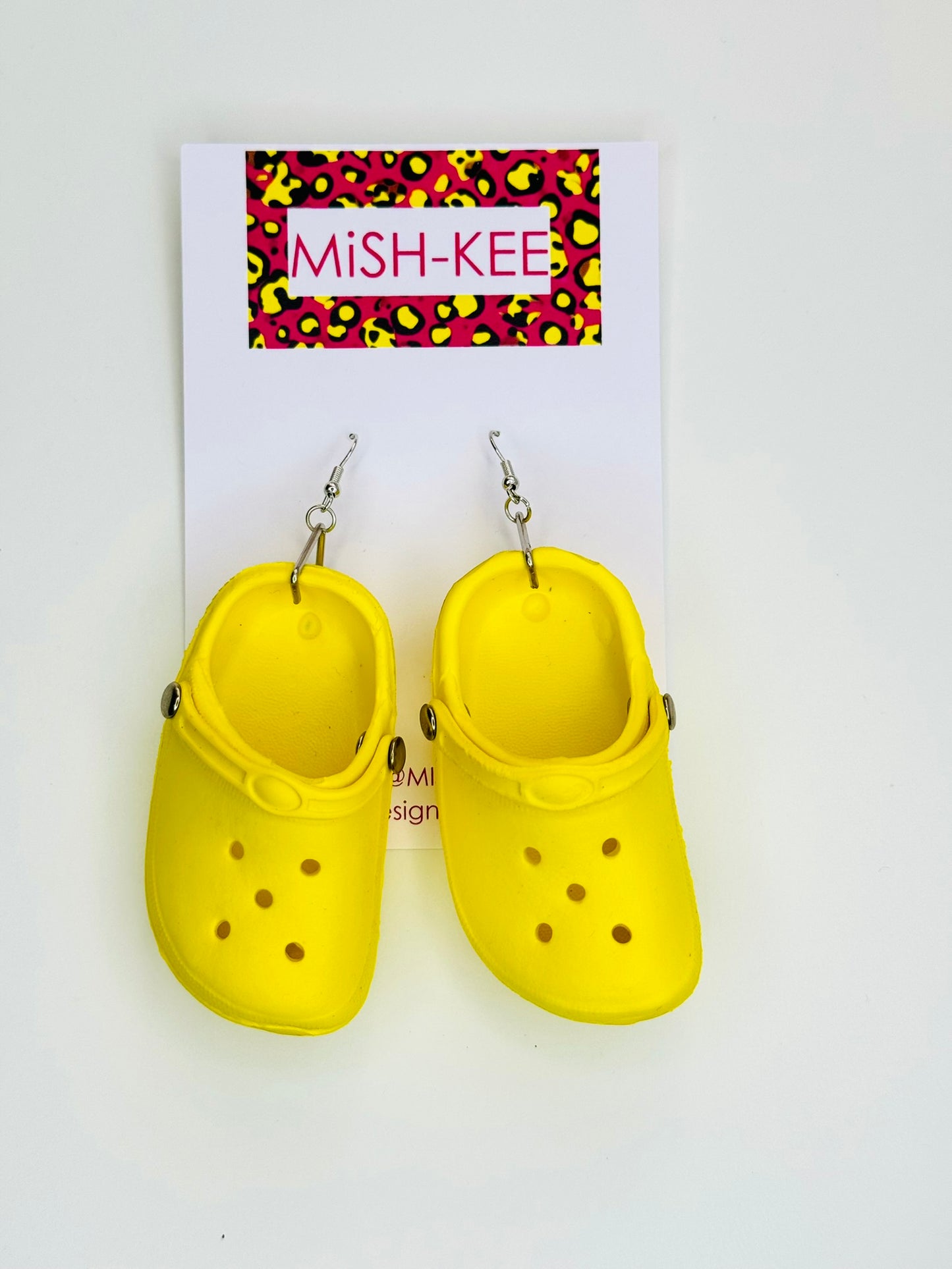 Kitsch and Funky Croc earrings