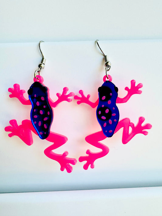 Funky Frog earrings